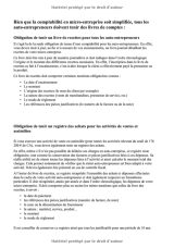 Registre recettes achats auto-entrepreneur : livre de compte auto-entrepreneurs micro-entrepreneurs associations et professions libérales Format A4 –