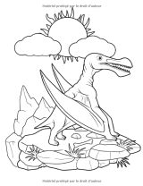 Dinosaure Livre de Coloriage Pour les Enfants de 4 à 8 Ans - 67 pages Format A4