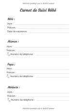 Carnet de Suivi Bébé: Journal de bord - Cahier de suivi maternel - Idéal pour bébé, nouveau né, nourrisson - Suivi de l'alimentation (allaitement, ... couches, bain, médicaments) - 120 Pages Format 18x25 cm