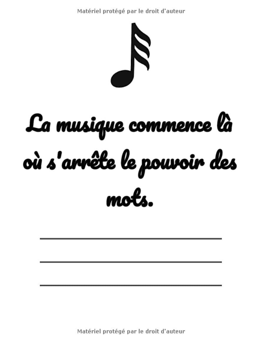 Cahier de Musique: Carnet de Partitions pour Basse - Papier manuscrit - 12 Portées par page - 110 Pages - Grand format A4