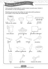 Mon 1er Carnet de Recettes à remplir : Cahier de cuisine pour enfants - 50 fiches à compléter (format A4)
