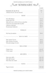 Mon petit carnet de lectures - 200 pages Format 14 x 21,5 cm