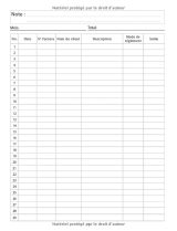 livre des recettes auto entrepreneur : cahier de compte - Livre de compte auto entrepreneur I 120 page A4