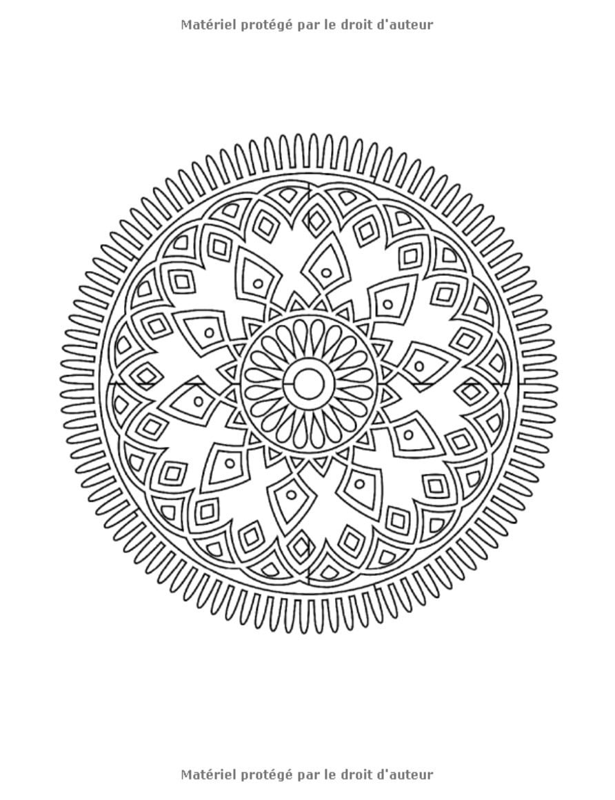Coloriage Mandala Enfant : 55 Mandala à Colorier pour enfants - 113 pages Format 21,5x28cm