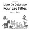 Livre De Coloriage Pour Les Filles Âge 5+ - animaux, licornes, fées, sirènes, princesses, chevaux - 60 pages Format carré 21x21 cm
