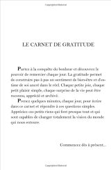 Carnet de gratitude: journal de bien-être & pensée positive - 100 pages Format 13 x 20 cm