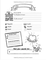Carnet de l'amitié - Un carnet souvenir à remplir avec tes amies : Mon journal secret à remplir avec mes copines - Format 21,5 x 28 cm - 43 pages