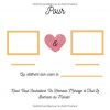 LIVRE D'OR MARIAGE - 51 pages Format 21,5 x 21,5 cm