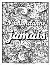Mandala Fleurs Livre de Coloriage pour adultes : 50 Mandalas avec citations motivantes, messages positifs - 100 pages Format A4