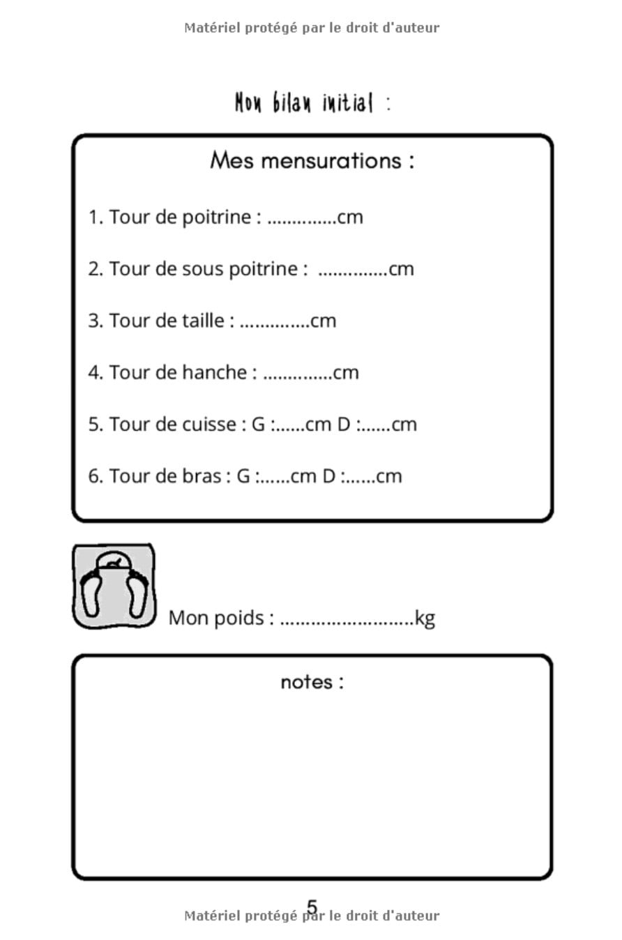 Mon journal de SUIVI et MOTIVATION Fitness & Minceur : Agenda 12 semaines : 176 pages Format 15 x 23 cm