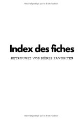 Carnet de dégustation de bières pour les zythologues en herbe - 119 pages Format 17x24 cm