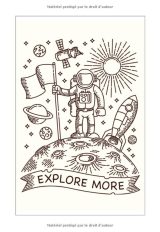 Cahier D'activités pour Enfants Espace 5 - 10 ans - Livre enfant 76 activités pour apprendre en s'amusant - 96 pages
