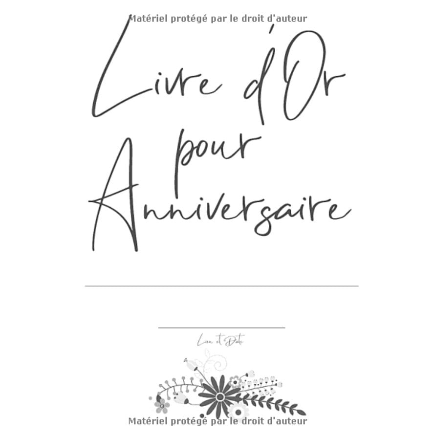 Livre d'Or 18 Ans Anniversaire Souvenir Or Noir I Félicitations Écrites I Registre Des Cadeaux I Idée Cadeau pour les 18 Ans I 70 pages Format 21,5 x 21,5 cm