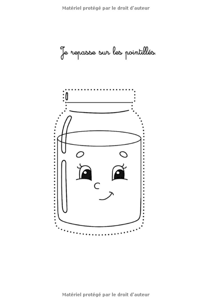 J'apprends à tracer formes boucles courbes lignes 3 à 5 ans - 111 pages Format A4
