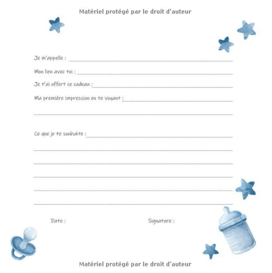 Le Livre d'Or de ma Naissance - Je suis un garçon : Livre d'or naissance garçon | Fête de naissance bébé | 100 pages Format 21 x 21 cm