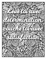 Mandala Fleurs Livre de Coloriage pour adultes : 50 Mandalas avec citations motivantes, messages positifs - 100 pages Format A4