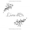 Livre d'Or feuilles vertes Jungle - Cadeau Anniversaire, Baptême, départ à la retraite, Noce, Mariage, EVJF - 101 pages à remplir - Format carré 21x21 cm