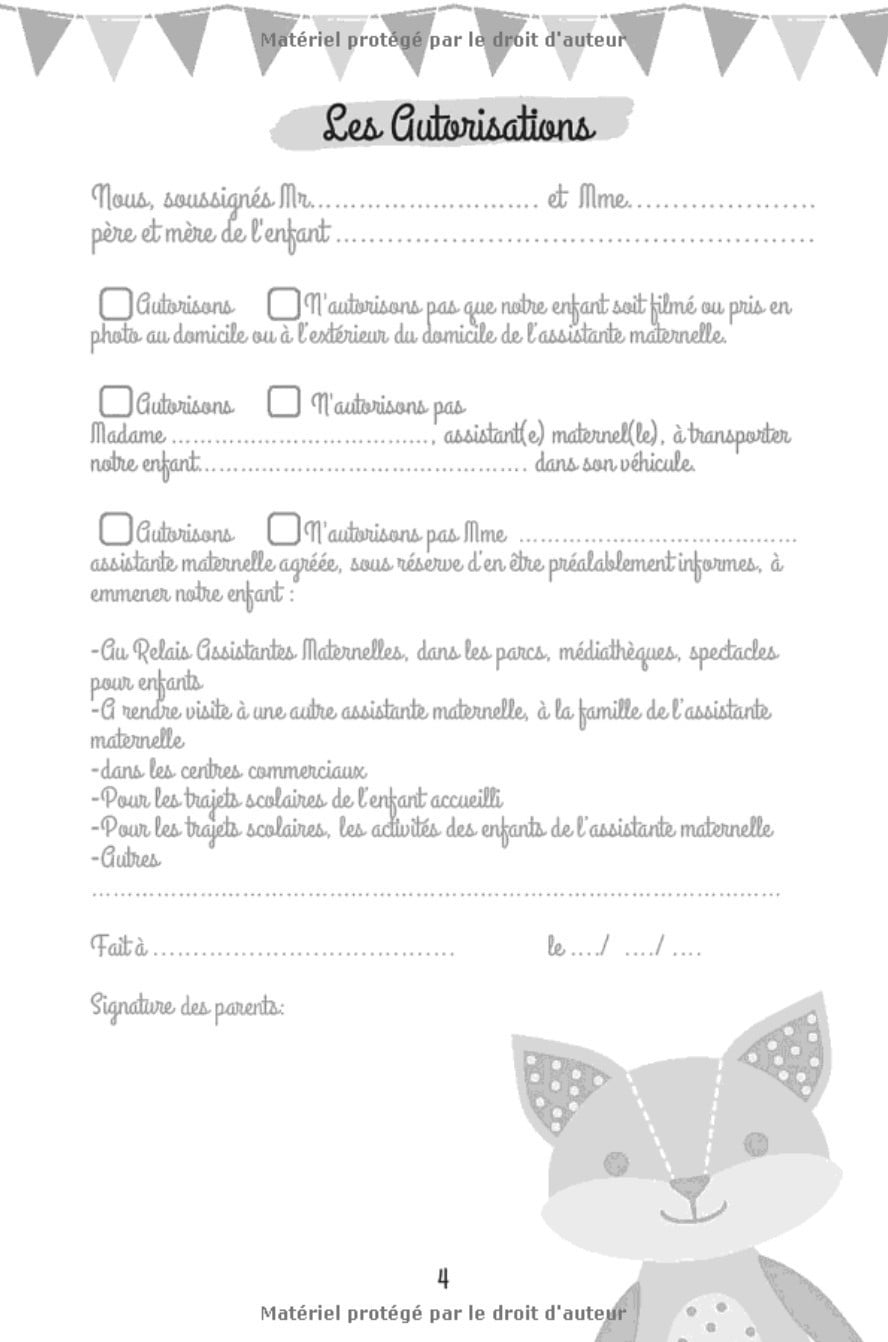 Carnet de liaison Nounou à remplir 300 jours de suivi : Cahier de transmissions Assistante maternelle - Parents pour suivre son bébé ou son enfant pendant une année - 170 pages Format 15 x 22 Cm
