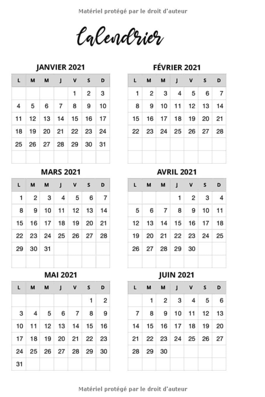 Mon Agenda Zen 2021: Agenda semainier de 140 pages - Format 15 x 22 cm