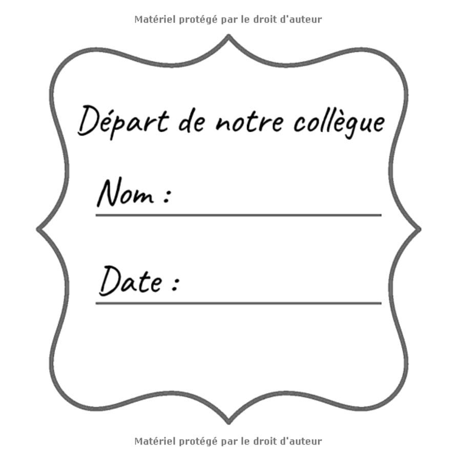 Livre d'or départ de votre collègue préféré, cadeau surprise pour pot de ... cdd, stagiaire, cadeau souvenir - 101 pages Format 21,5 x 21,5 cm