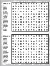 Mots Mêlés Adultes Gros Caractères 200 Grilles 4000 Mots Avec Solutions Grand Format A4 - 112 pages