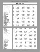 8000 Mots Mêlés : 400 grilles Gros caractères Adulte + de 100 h de jeu - 200 pages Format A4