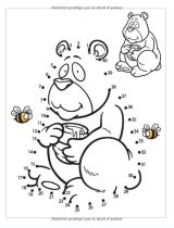 Point par point livre pour enfants : 60 Animaux a relier puis a colorier - 64 pages Format A4
