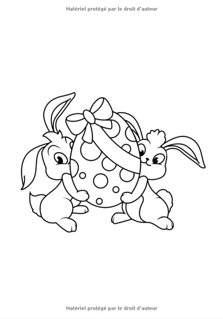 Coloriage de Pâques : Livre de coloriages de Pâques pour les enfants - Dès 3 ans - 75 pages Format A4