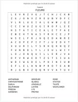 Mots mêlés Adultes sur la Nature (avec Solutions) - Découvrez les animaux, fleurs, arbres, fruits, poissons, plantes, et plus encore - Gros caractères, 51 pages Format A4