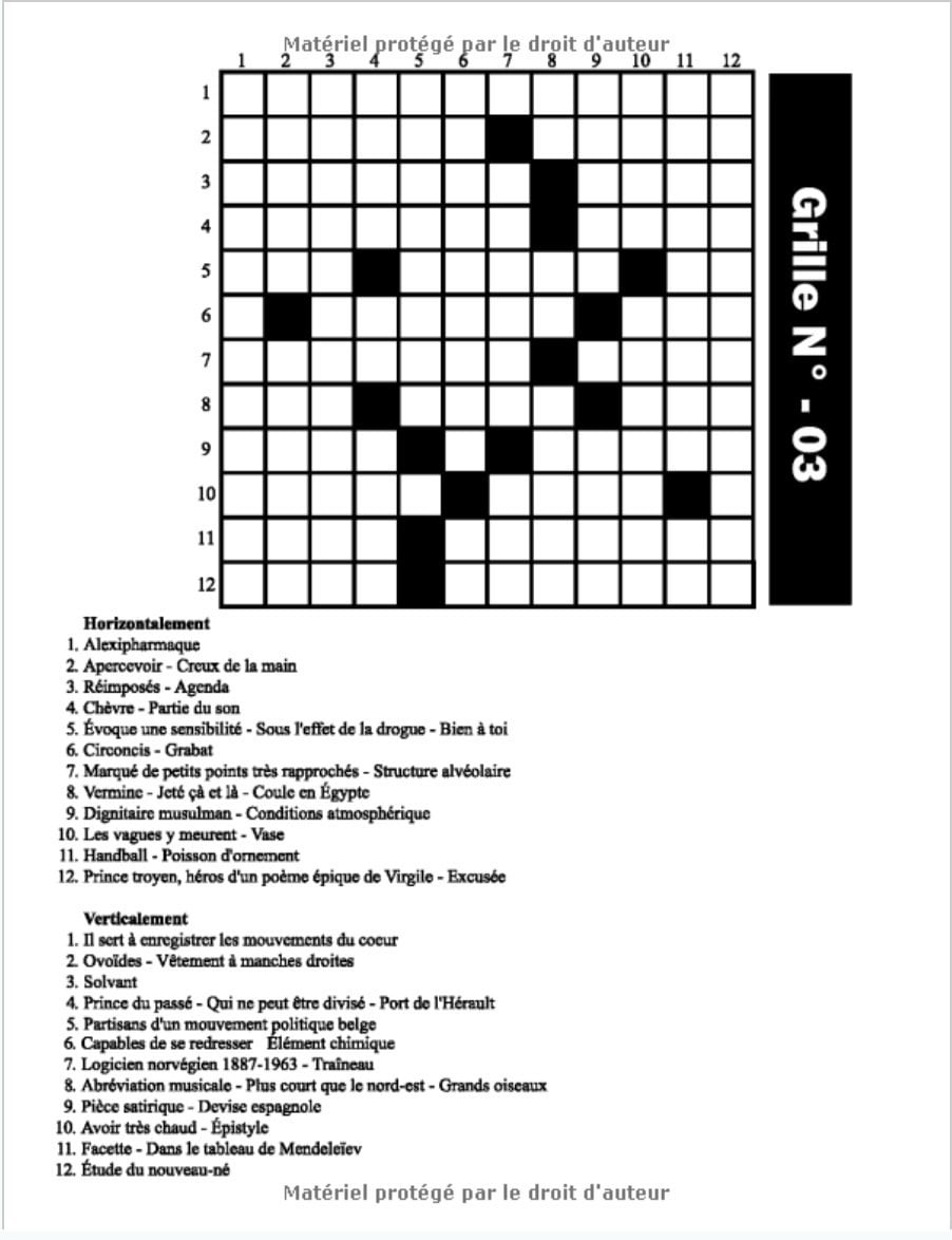 Mots Croisés Gros Caractères Pour Adultes : Livre Mots Croises Avec Solutions | 100 Grilles Pour Soulager Le Stress et Améliore La Mémoire - 121 pages Format A4