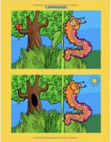 jeu des différences : cherche et trouve les erreurs | livre de jeux enfants dès 4 ans - 40 pages Format A4