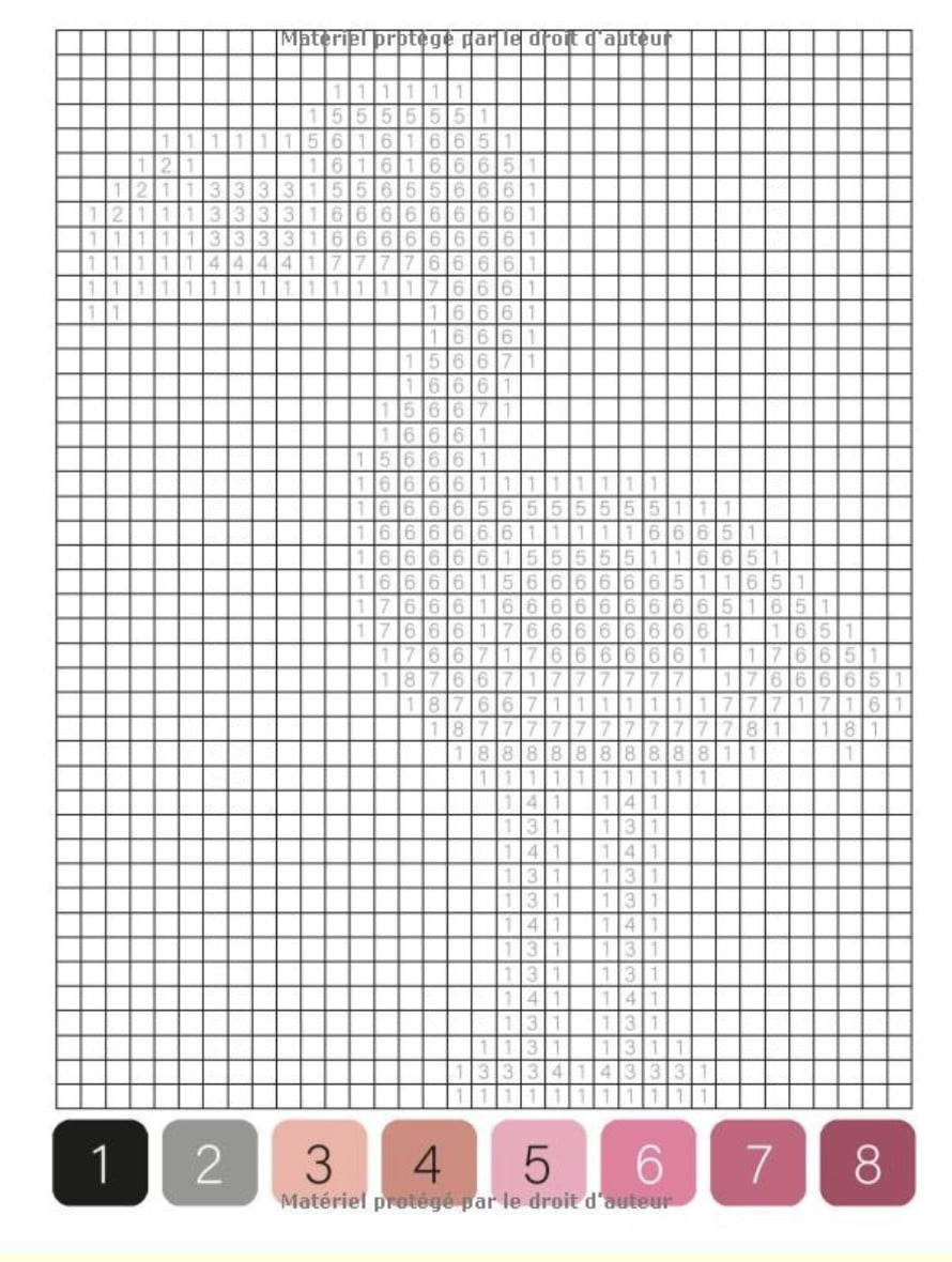 Coloriage Par Numéro pour enfants Pixel Art : Coloriage numéroté enfant Pixel Art Animaux Voitures et Dinosaures - 41 pages Format A4