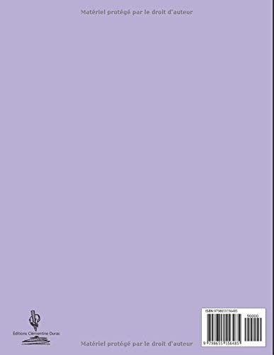 Cahier de dessin licorne - grand cahier de dessin pages blanches pour fille | Carnet de croquis dessin - 101 pages format A4