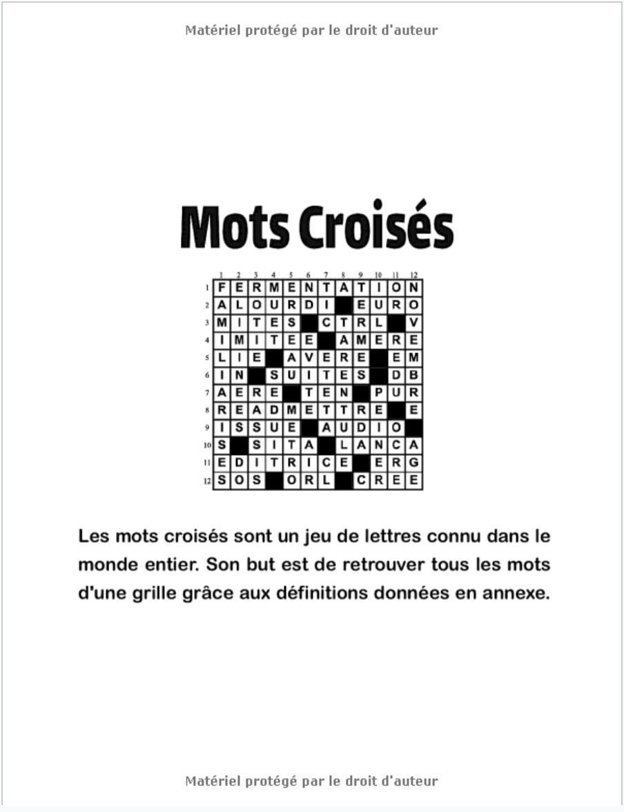 Grand Livre D'activités Pour Adultes Jeux Diabolique - Mots Croisé / Mots Mêlés / Sudoku / Labyrinthe / Kakuro - 177 pages Format A4