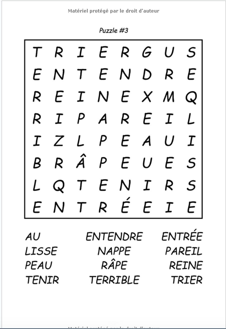 mots mêlés enfants: de 6 à 8 ans - jeu de 80 grilles avec solutions + 900 mots cachés - 96 pages Format 15 x 22 cm
