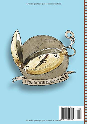 Carnet de Voyage Camping-car : Journal de bord, 108 pages - 18 x 25 cm