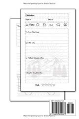 Mon Carnet De Voyage En Camping Car : Journal de voyage a remplir pour camping-cariste, caravane van et voyage sur la route - 119 pages format 15 x 22 cm