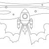 Coloriage de l'Espace pour les enfants : Astronautes, planètes, vaisseaux spatiaux - 64 pages - 21,5 x 21,5cm