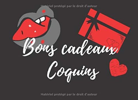 Bons Cadeaux Coquins : 50 Chèques Cadeaux très sexy | Cadeau pour couple Saint Valentin - 52 pages Format 21 x 15 cm
