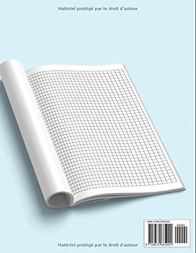 Cahier Pixel Art : quadrillé petits carreaux, idéal pour apprendre l'art du pixel (enfant et adulte) - 104 Pages vierges grand format A4