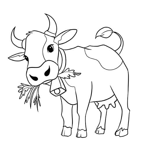 Animaux de la ferme livre de coloriage : Pour les enfants de 4 à 8 ans - 64 pages Format 21,5 x 21,5 cm