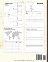 Livre de généalogique - pour partir à la recherche de l'histoire de sa famille - 149 pages - Format A4