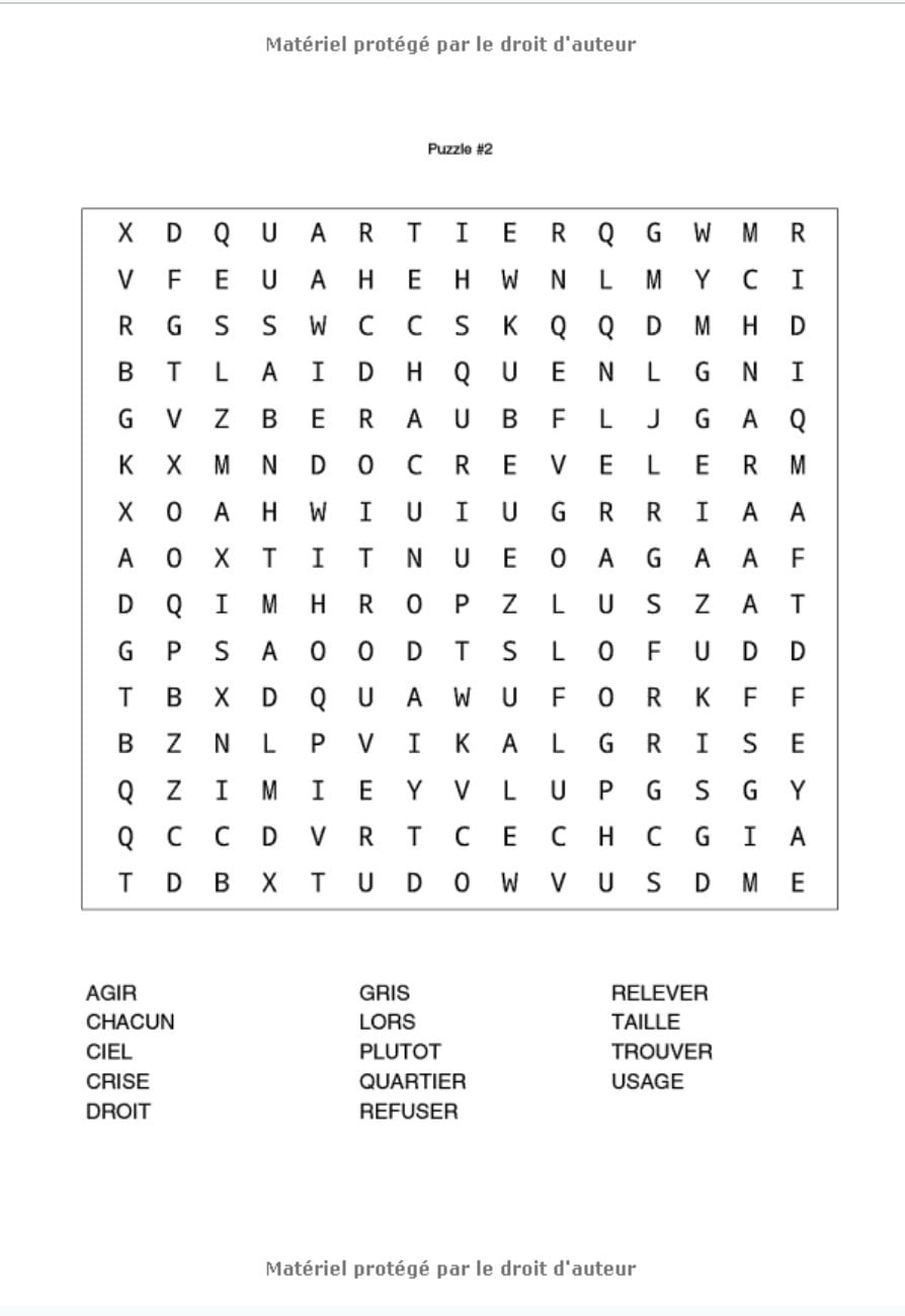 Mots Mêlés: Mots Cachés Adultes avec Solutions - 100 Puzzles - 1400 Mots - Gros caractères - 17,78 x 25,4 cm, 126 pages