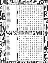 Mots Mêlés Adultes Gros Caractères 100 Grilles 2000 Mots Avec Solutions Grand Format A4 - 73 pages