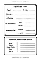 Road trip en moto : Carnet pour les amateurs de balade à moto - 123 pages - 18x25 cm