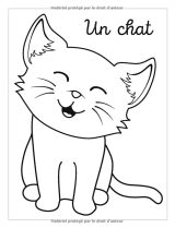 Livre de Coloriage enfant 2-3 ans : Apprendre les lettres et chiffres - 110 pages Format 21,5 x 28 cm