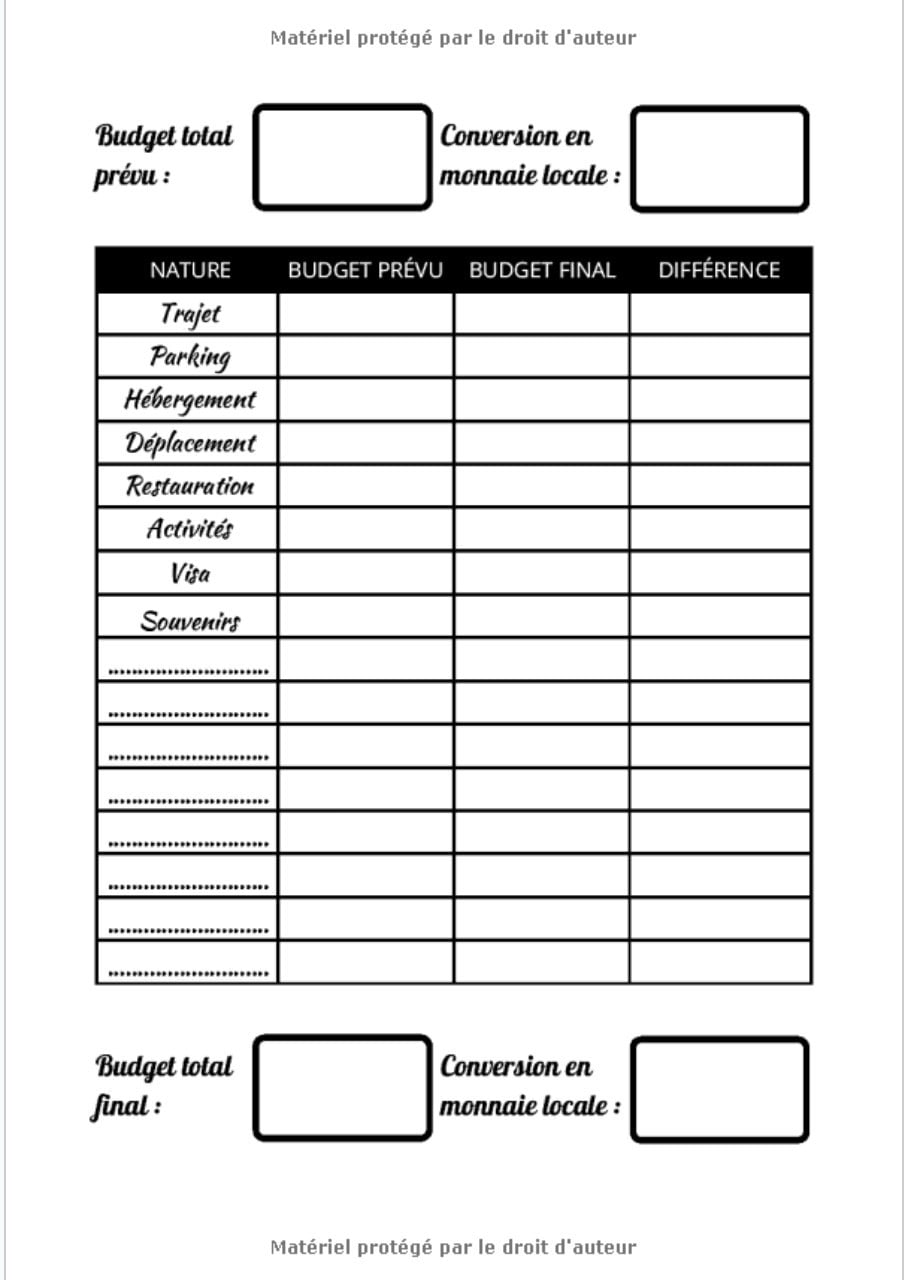 CARNET DE VOYAGE à remplir- thème USA : 160 pages format 18 x 25 cm