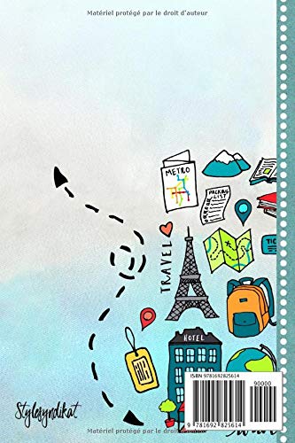 Etats-Unis Carnet de Voyage : Journal de bord avec guide pour enfants - 113 pages - Format 15 x 22 cm