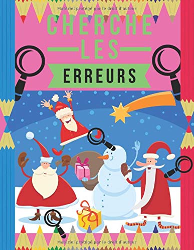 Cherche les Erreurs : Trouve les différences, Livre de jeux pour enfants dès 5 ans - 64 pages format A4