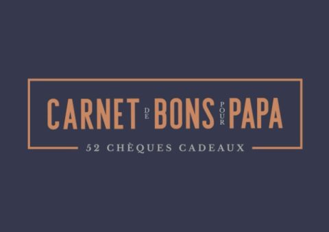 Carnet de bons pour Papa - 52 chèques cadeaux : Un livret original pour montrer son amour à son père - 106 pages format 21,5 x 15 cm